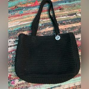Black saks purse